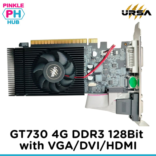 URSA GT730 4G DDR3 128Bit ith VGA/DVI/HDMI