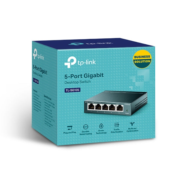 Tp-Link TL-SG105 I 5-Port 10/100/1000Mbps Desktop Switch