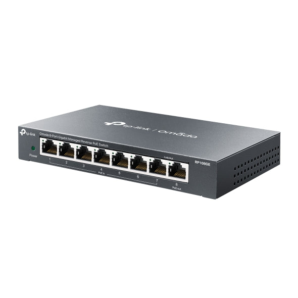 Tp-Link TL-RP108GE I 8-Port Gigabit Managed Reverse PoE Switch