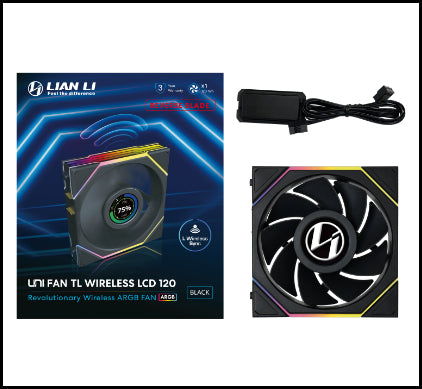 UNI FAN TL WIRELESS LCD Reverse 120