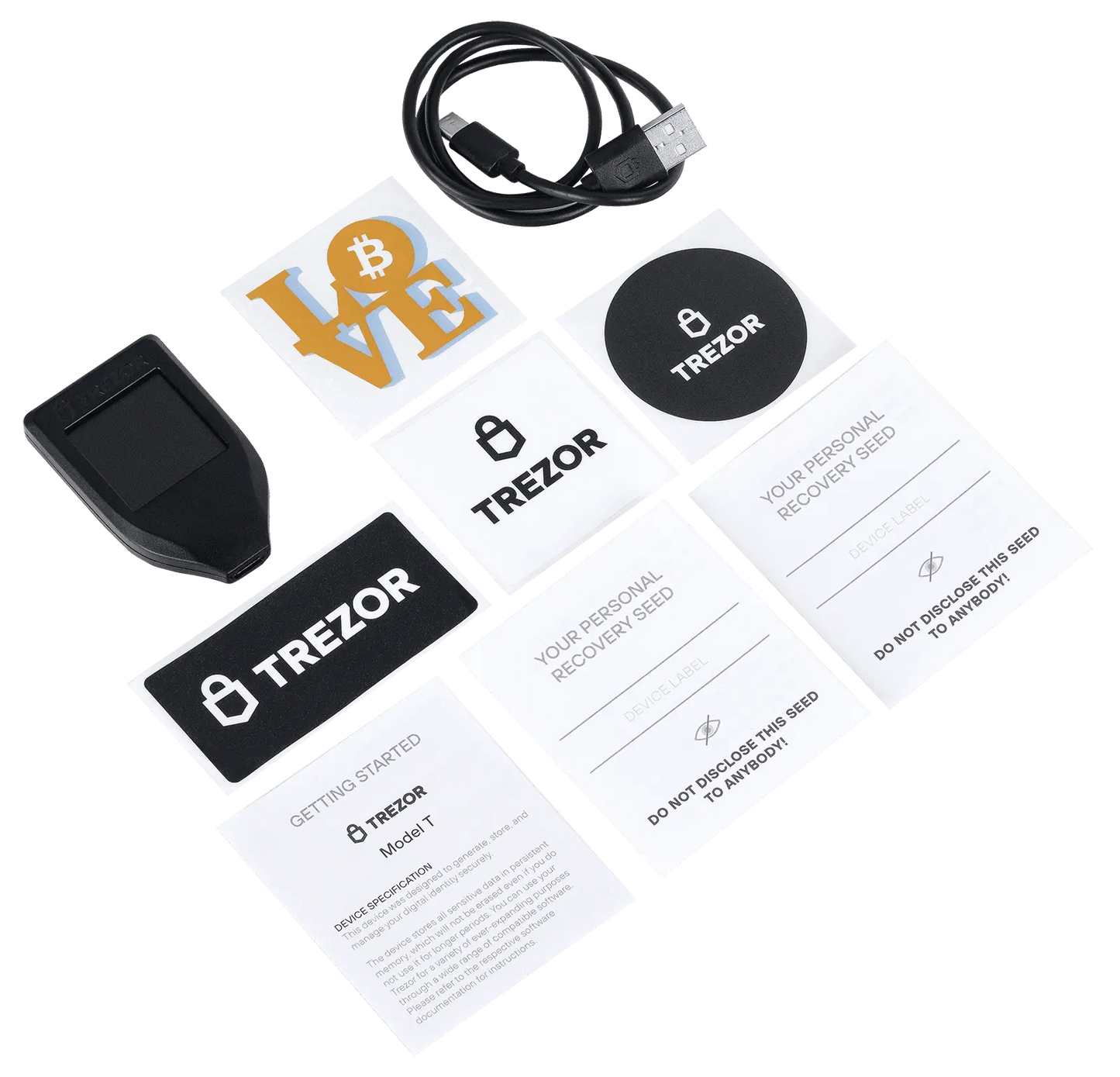 Trezor Model T - Advanced Cryptocurrency Hardware Wallet