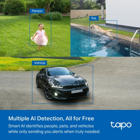 Tp-Link Tapo C425 KIT I Solar-Powered Security Camera Kit