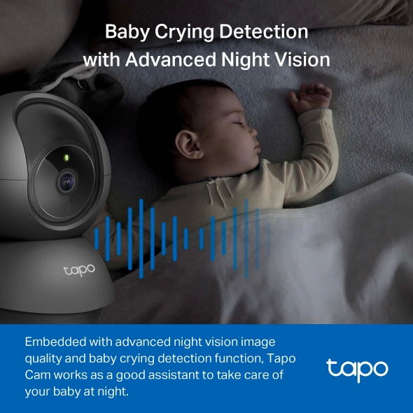 Tp-Link Tapo C201 I Pan/Tilt Home Security Wi-Fi Camera