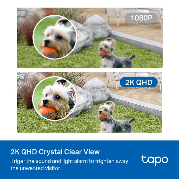 Tp-Link Tapo C420S1 I Smart Wire-Free Security Camera System, 1-Camera System