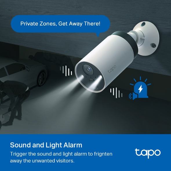 Tp-Link Tapo C420S1 I Smart Wire-Free Security Camera System, 1-Camera System