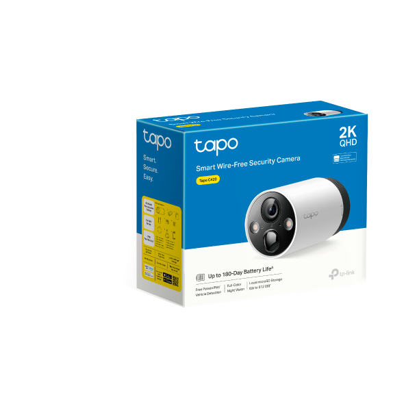Tp-Link Tapo C420 I Smart Wire-Free Security Camera