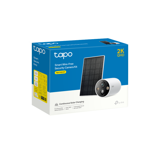 Tp-Link Tapo C425 KIT I Solar-Powered Security Camera Kit