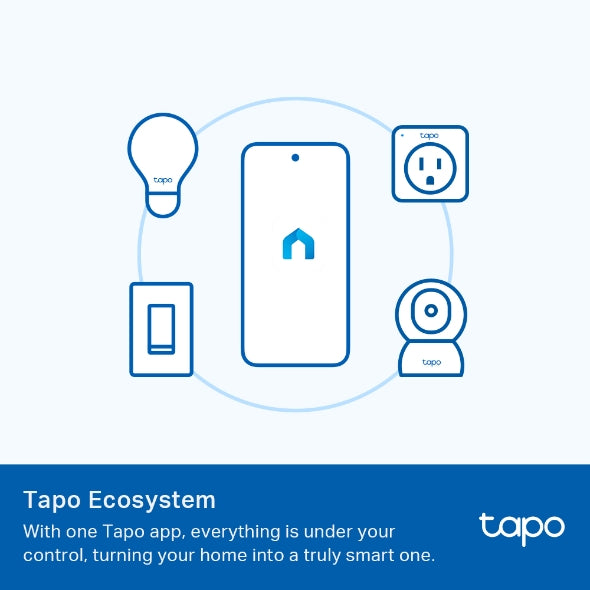 Tp-Link Tapo L510E I Smart Wi-Fi Light Bulb, Dimmable