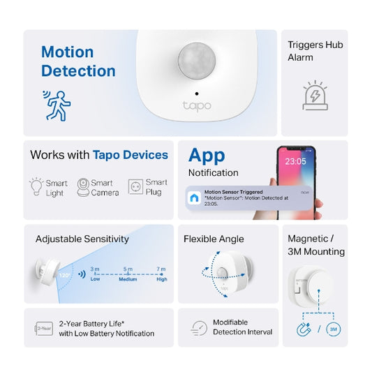 Tp-Link Tapo T100 I Smart Motion Sensor