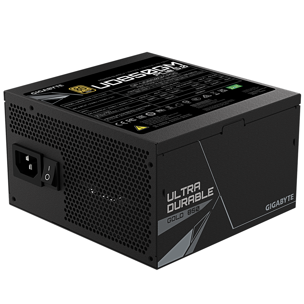 GIGABYTE 850W UD850GM PG5W Power Supply (GP-UD850GM-PG5)