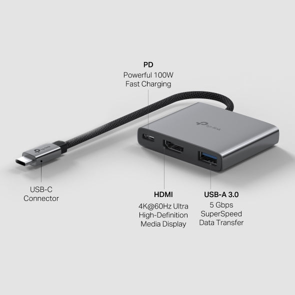 Tp-Link UH3020C I USB Type-C 3 in 1 Hub