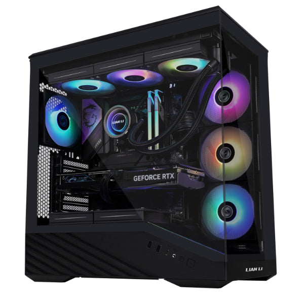 Lian li Vector V100 with 4 ARGB fans (ITX, M-ATX, ATX, and E-ATX)