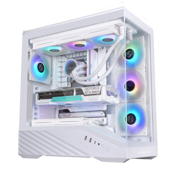 Lian li Vector V100 with 4 ARGB fans (ITX, M-ATX, ATX, and E-ATX)