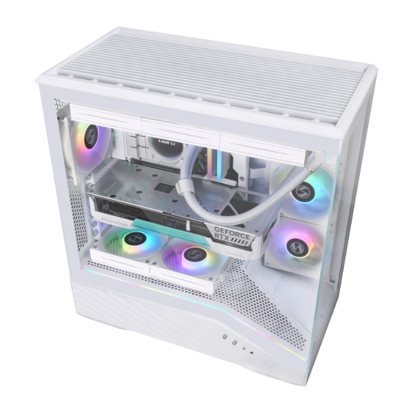 Lian li Vector V100 with 4 ARGB fans (ITX, M-ATX, ATX, and E-ATX)