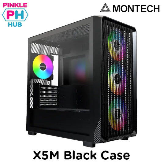 Montech X5M Micro ATX Black/White Case