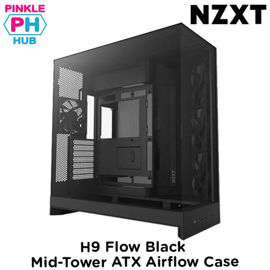 NZXT H9 Flow Black Mid-Tower ATX Airflow Case