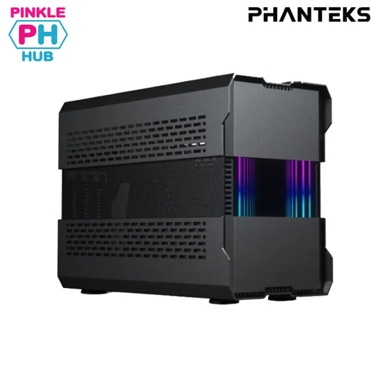 Phanteks Evolv Shift XT, extendable Small Form-Factor Chassis, Mini-ITX Gaming Chassis, PCI-e Gen4 Riser Cable, Digital-RGB Infinity Mirror, Triple-Slot GPU Support  (PH-ES121XT)