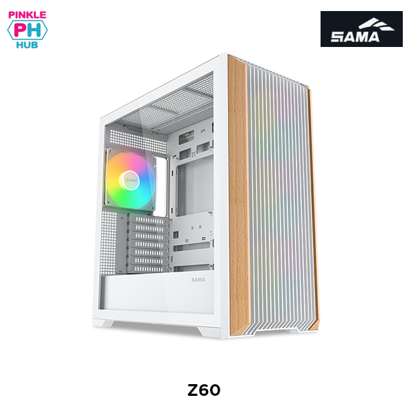 SAMA Z60 Walnut Wood ATX Mid-Tower Case