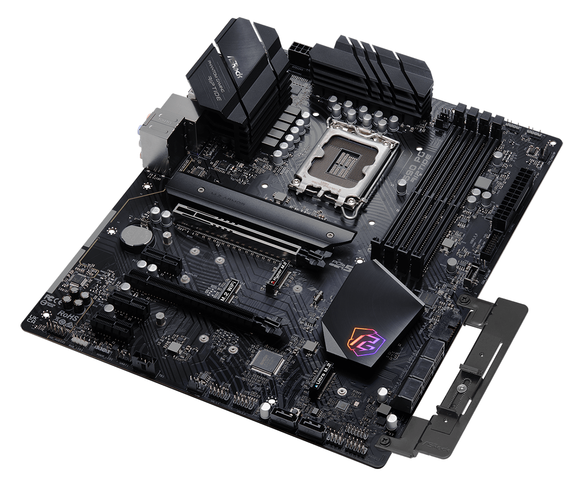 ASRock Z690 PG Riptide Supports 13th Gen & 12th Gen and next gen Intel® Core™ Processors (LGA1700),Supports DDR4 4800MHz (OC)