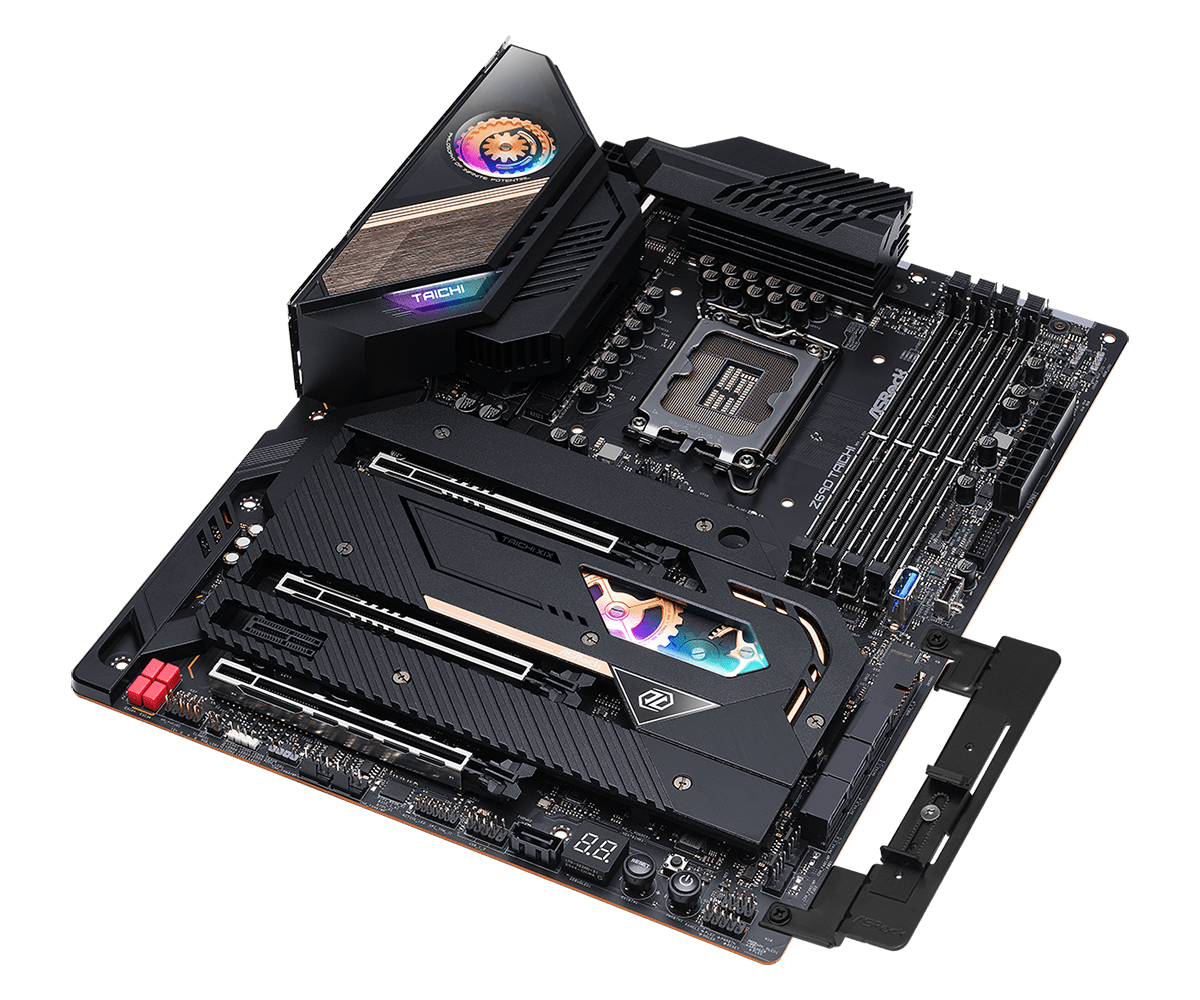 ASRock Z690 Taichi Supports 13th Gen & 12th Gen and next gen Intel® Core™ Processors and DDR5 6400MHz (OC)