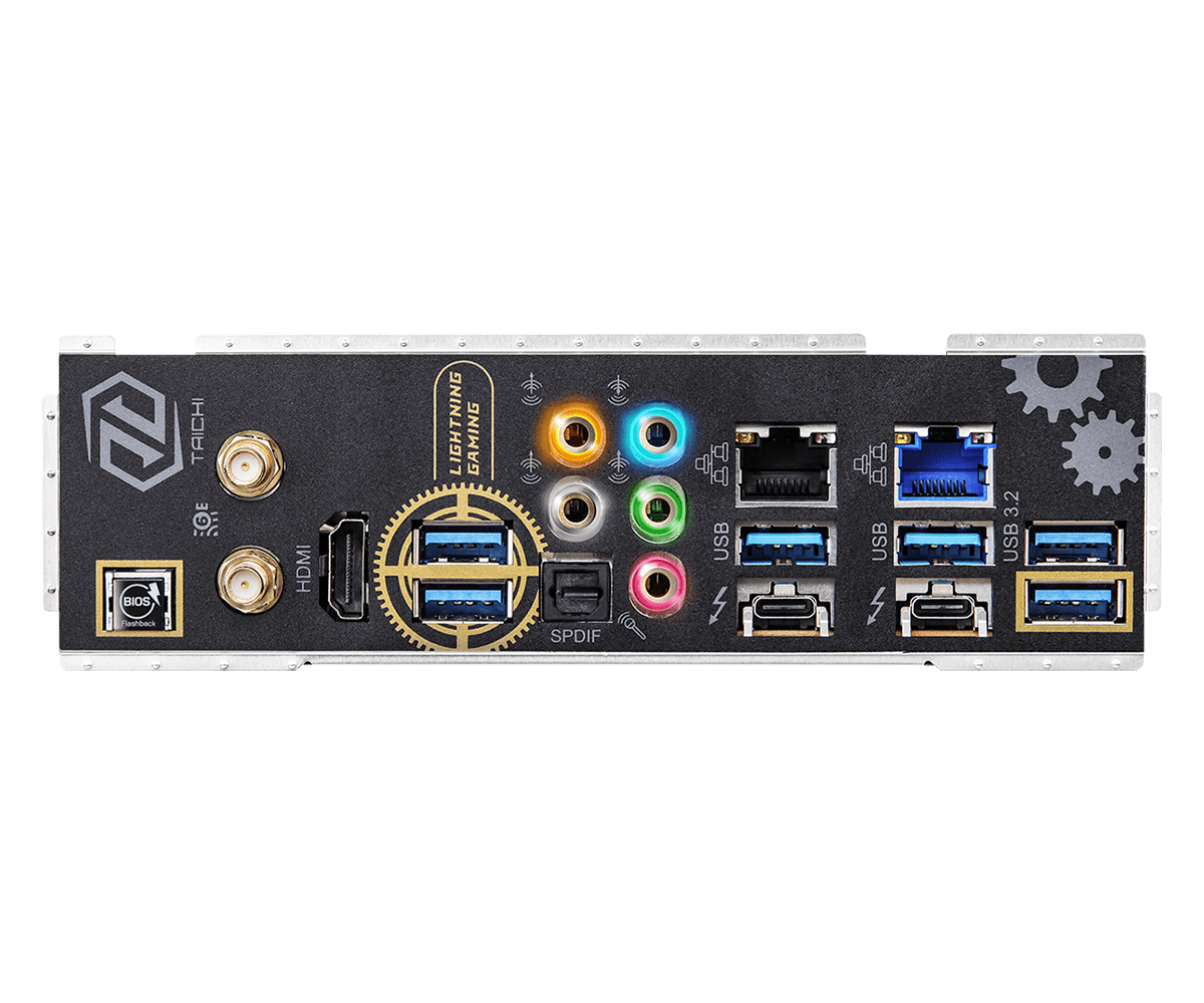 ASRock Z690 Taichi Supports 13th Gen & 12th Gen and next gen Intel® Core™ Processors and DDR5 6400MHz (OC)