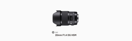 SIGMA 20/1.4 DG HSM Art for Canon