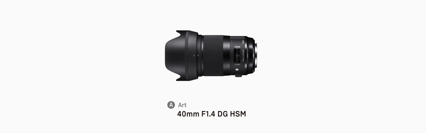 SIGMA 40/1.4 DG HSM Art for Canon