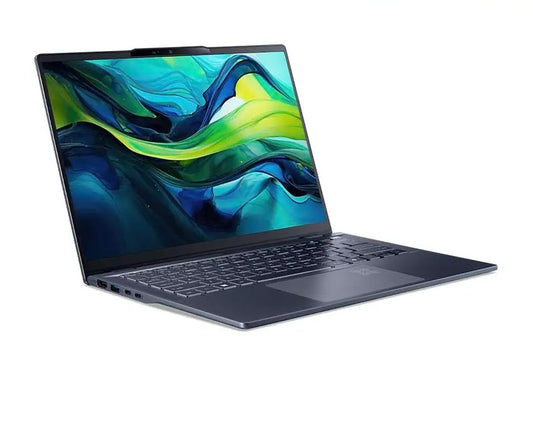 Acer Swift SF14-51-553D (Frost Blue) Acer Aspire Go 15 AG15-51P-55TG (Steel Gray) 14" OLED WQXGA | Core Ultra 5-228V | 32GB RAM | 1TB SSD | Intel Arc Graphics | WIN11 Home | MS Office Home 2024 + Office 365 (1yr) Microsoft CoPilot+