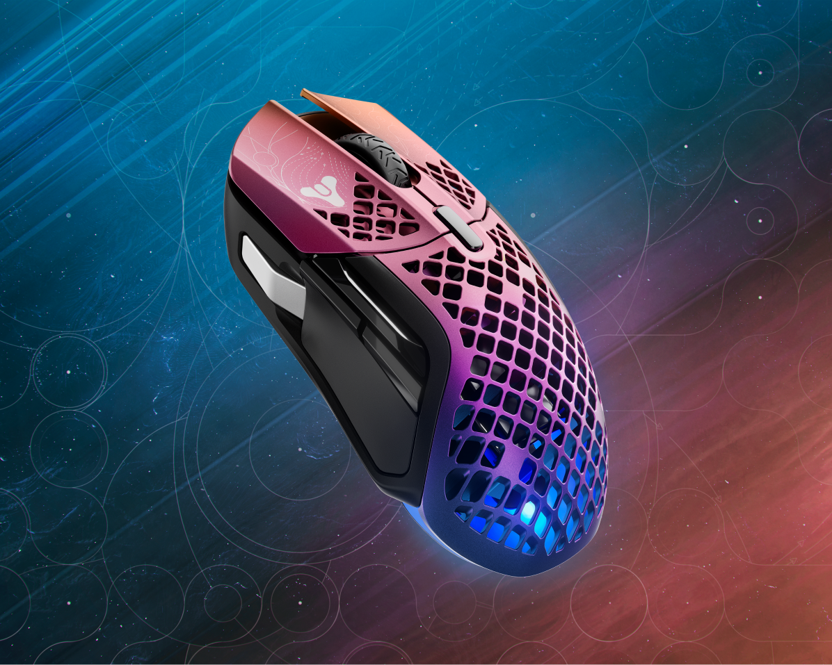 Steel Series AEROX 5 WIRELESS DESTINY 2: LIGHTFALL EDITION Limited Edition multi-genre gaming mouse in Destiny 2 design (62402)