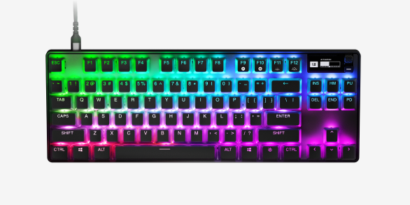Steel Series APEX PRO TKL (2023) Wired Tenkeyless Esports Keyboard with Adjustable Switches (64856)