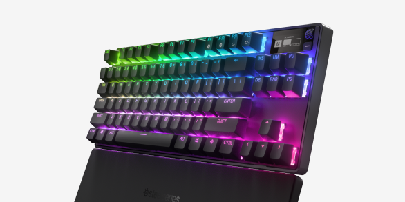 Steel Series APEX PRO TKL WIRELESS (2023) Tenkeyless Esports Keyboard with Adjustable Switches (64865)