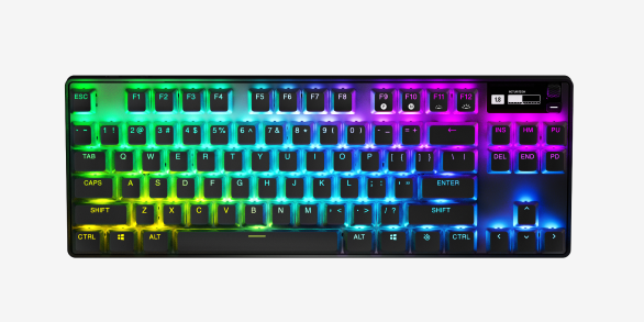 Steel Series APEX PRO TKL WIRELESS (2023) Tenkeyless Esports Keyboard with Adjustable Switches (64865)