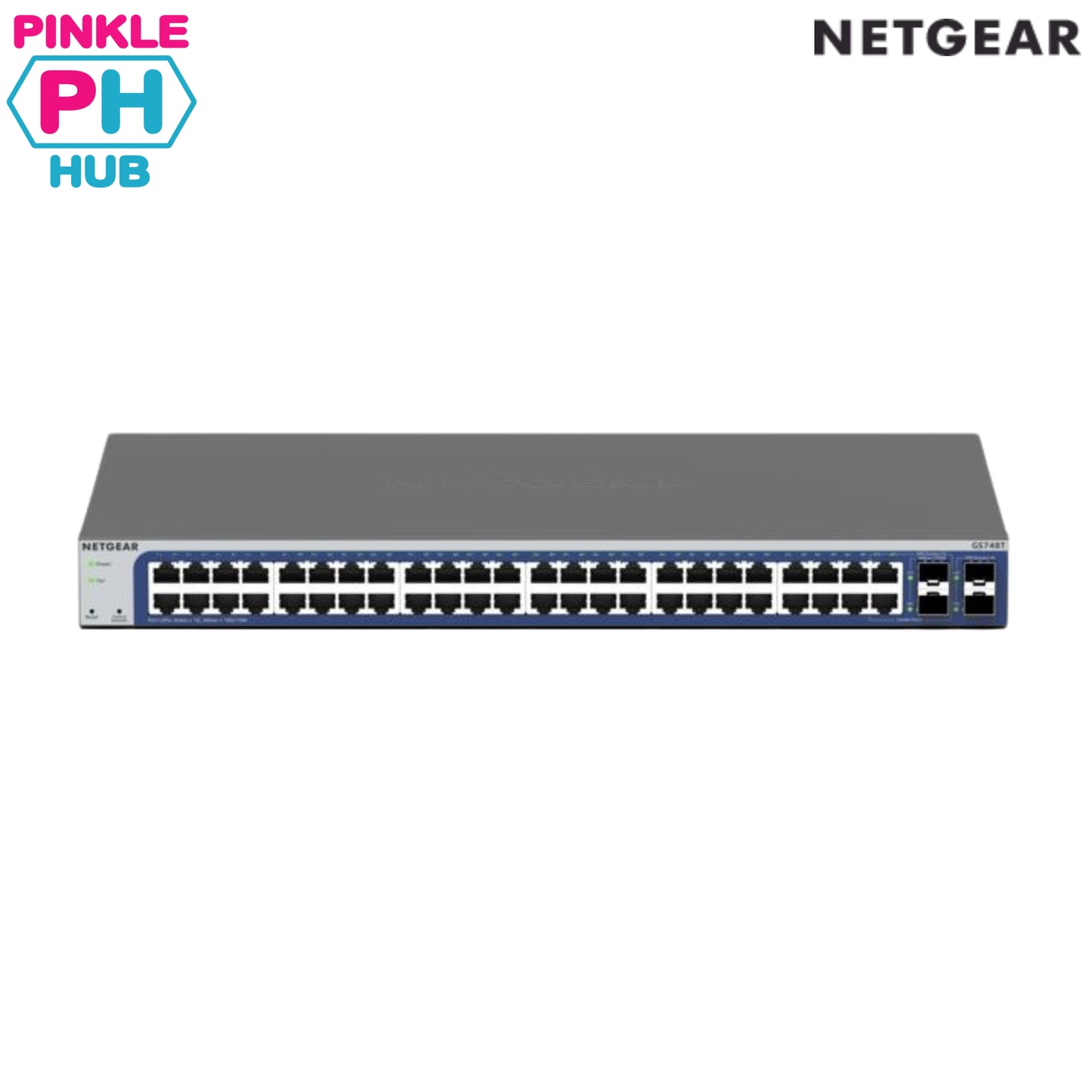 NETGEAR 48-Port Gigabit Ethernet Smart Switch With 2 Copper/SFP Combo Ports and 2 Dedicated SFP Ports
