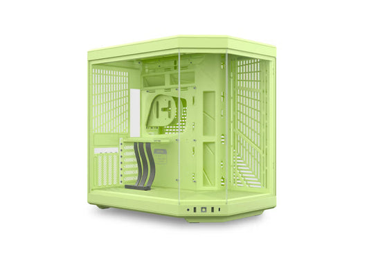 HYTE Y70 Modern Dual Chamber Mid-Tower ATX Case - Matcha Milk