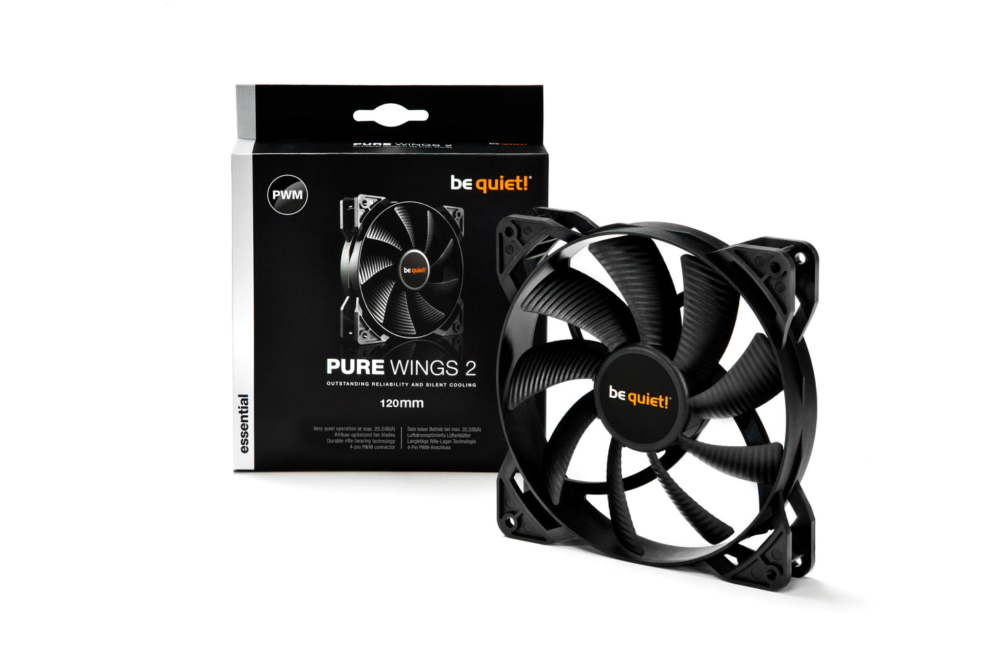 Be Quiet PURE WINGS 2 120 mm PWM Outstanding price-performance ratio (BL039)