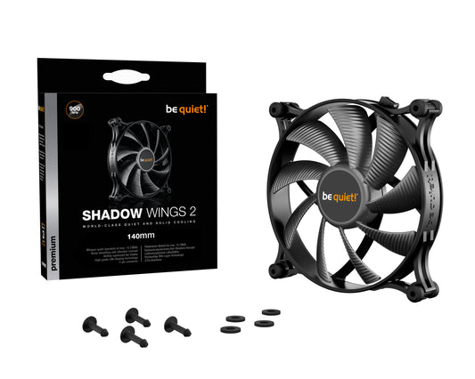 Be Quiet SHADOW WINGS 2 140mm World-class quiet and solid cooling (BL086)