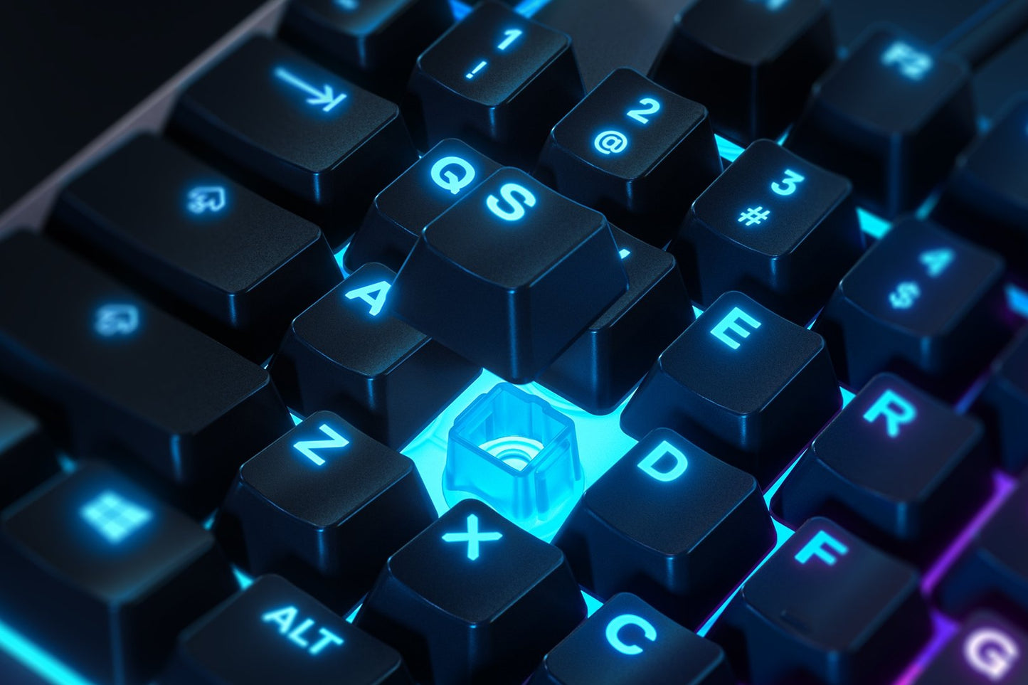 Steel Series APEX 3 Water Resistant Whisper Quiet Keyboard with RGB Lighting (64795)