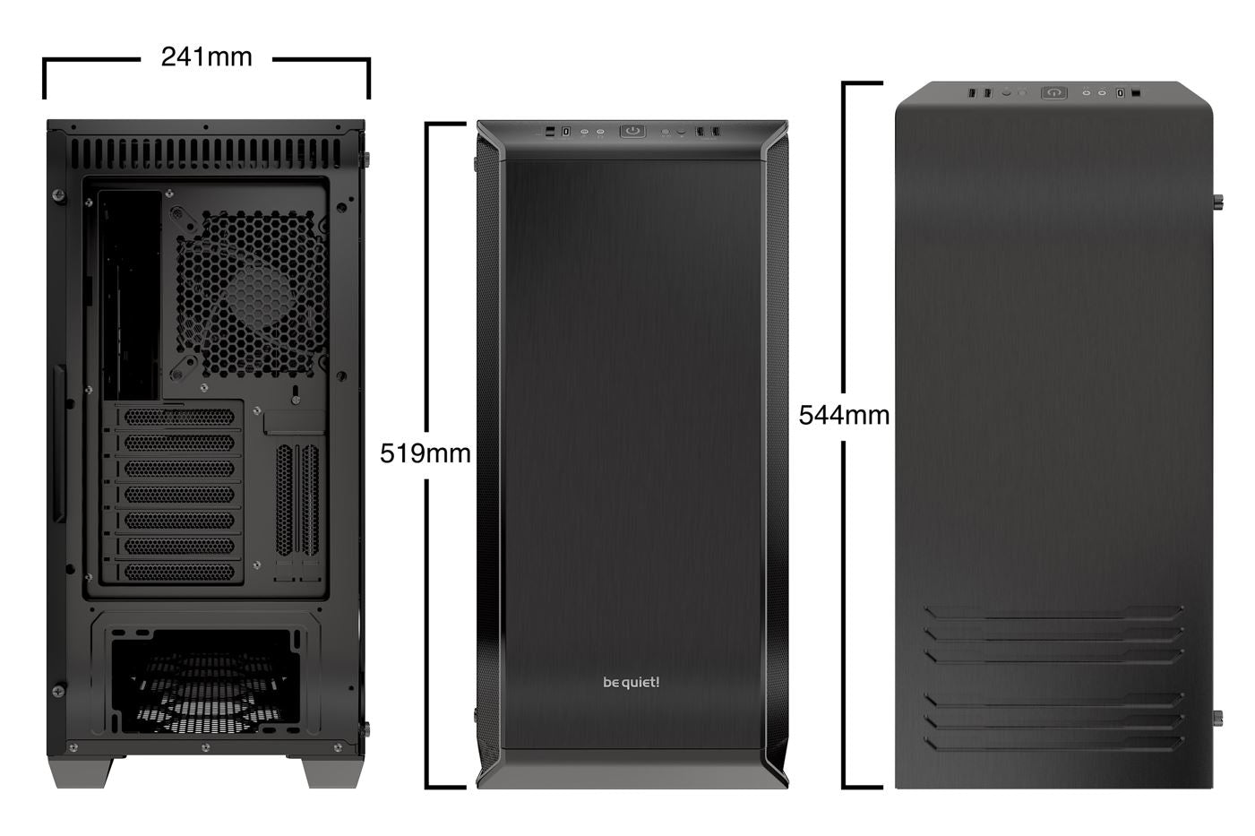 Be Quiet DARK BASE 700 Outstanding flexibility and silence (BGW23)