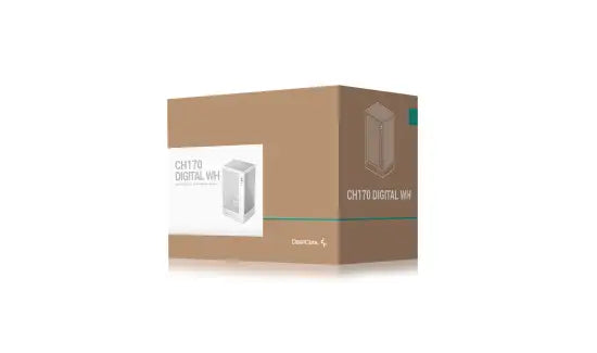 Deepcool Ch170 Digital White Pc Case