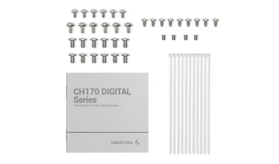 Deepcool Ch170 Digital White Pc Case