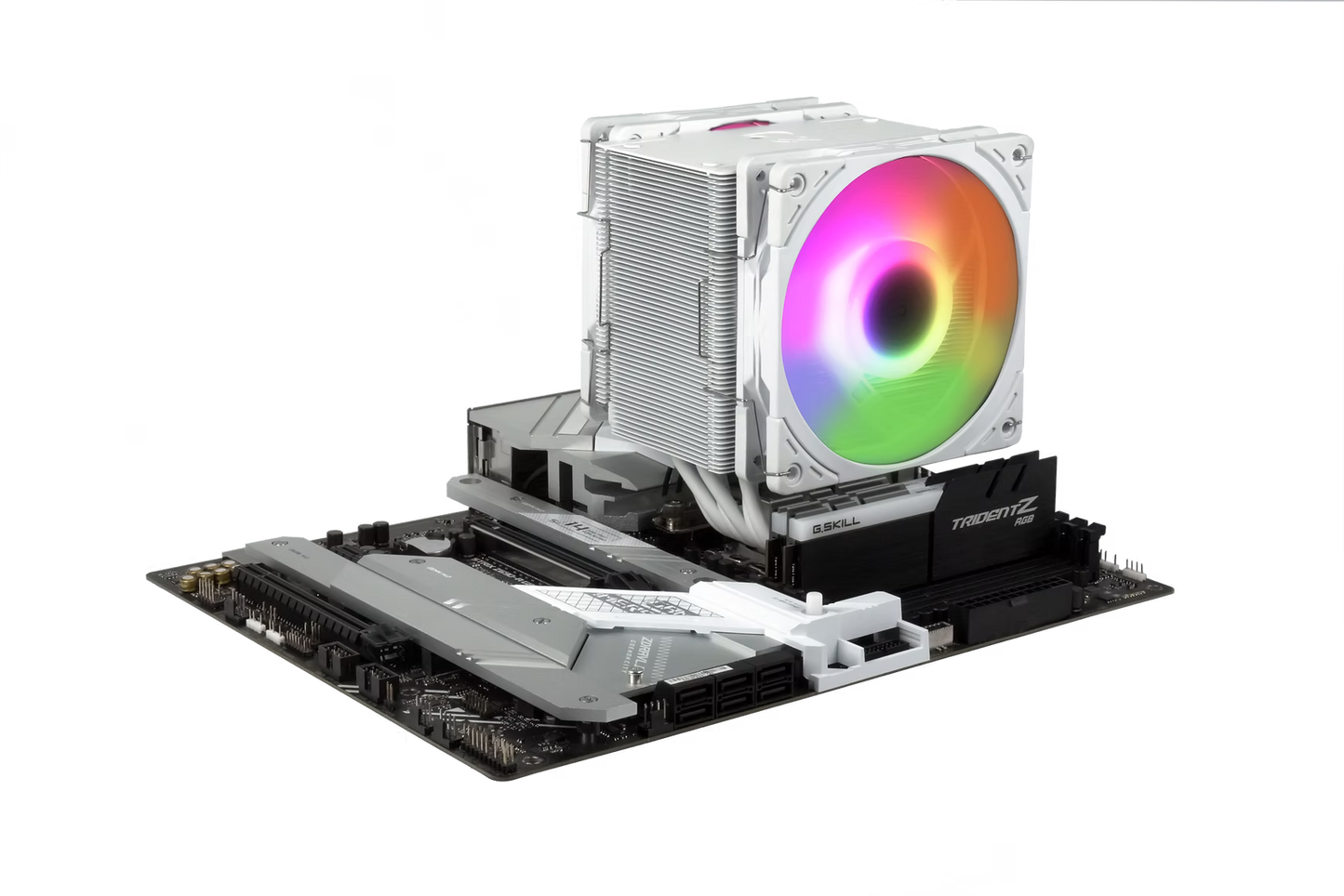 Scythe Mugen 6 Dual Fan aRGB, CPU Air Cooler - White