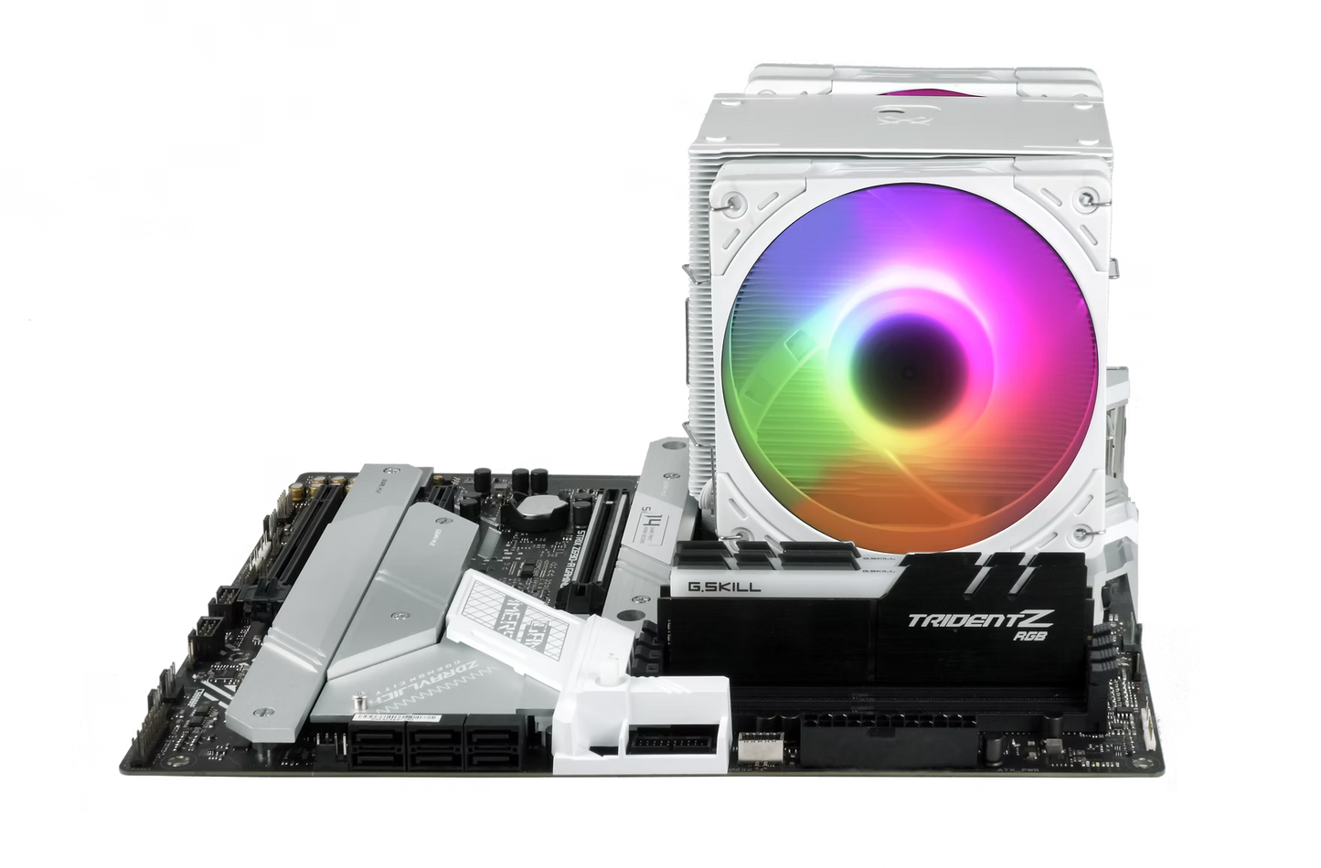 Scythe Mugen 6 Dual Fan aRGB, CPU Air Cooler - White