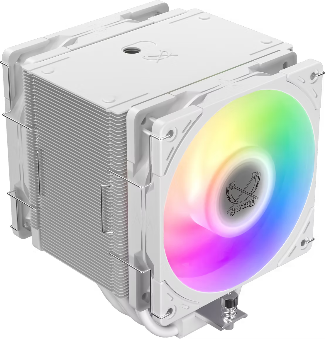 Scythe Mugen 6 Dual Fan aRGB, CPU Air Cooler - White