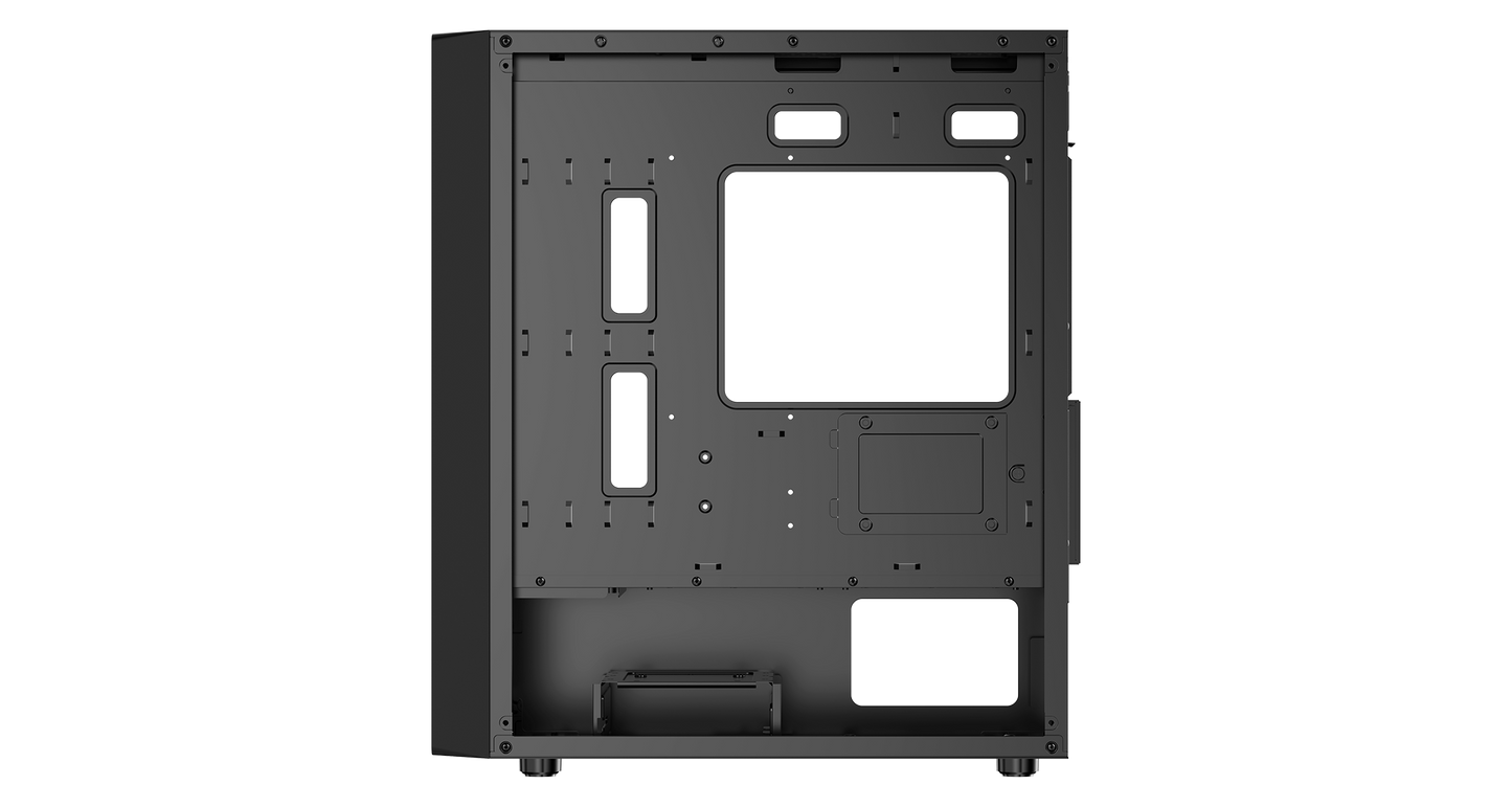Ocypus Gamma C50 Mini-Tower Airflow Case with Mesh White/Black