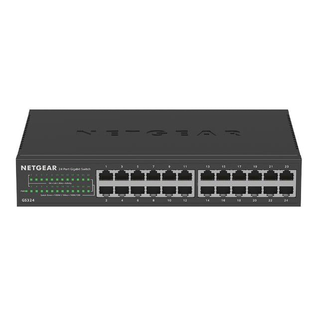 NETGEAR SOHO 24-Port Gigabit Ethernet Unmanaged Switch Version 2.0 (GS324-200NAS / GS324-200EUS)