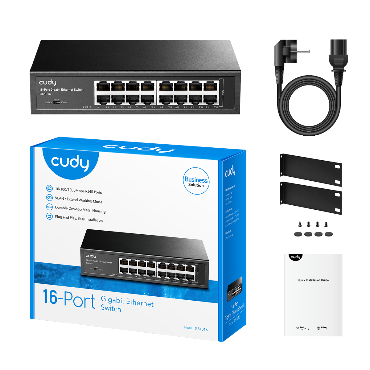 Cudy 16-Port Gigabit Metal Switch