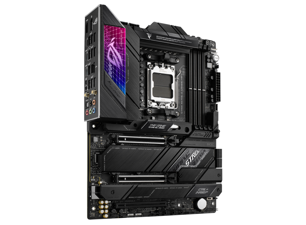 ASUS ROG STRIX X670E-E GAMING WIFI,AMD Socket AM5 for AMD Ryzen™ 7000 Series Desktop Processors, WiFi 6E,PCIe 5.0,