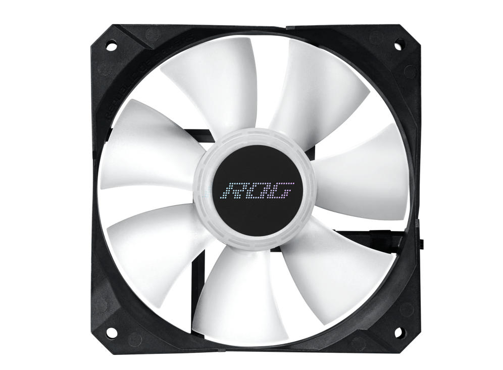 ASUS ROG Strix LC II 360 ARGB all-in-one liquid CPU cooler with Aura Sync, Intel® LGA 1150/1151/1155/1156/1200/2066 and AMD AM4/TR4 support and three ROG 120 mm addressable RGB radiator fans