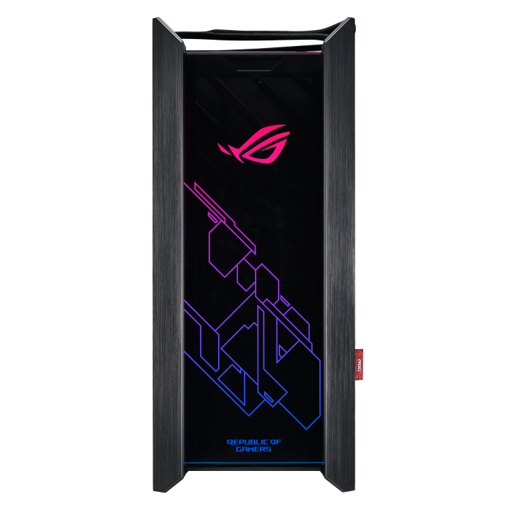ASUS ROG Strix Helios RGB ATX/EATX mid-tower gaming case with tempered glass, aluminum frame, GPU braces, 420mm radiator support and Aura Sync