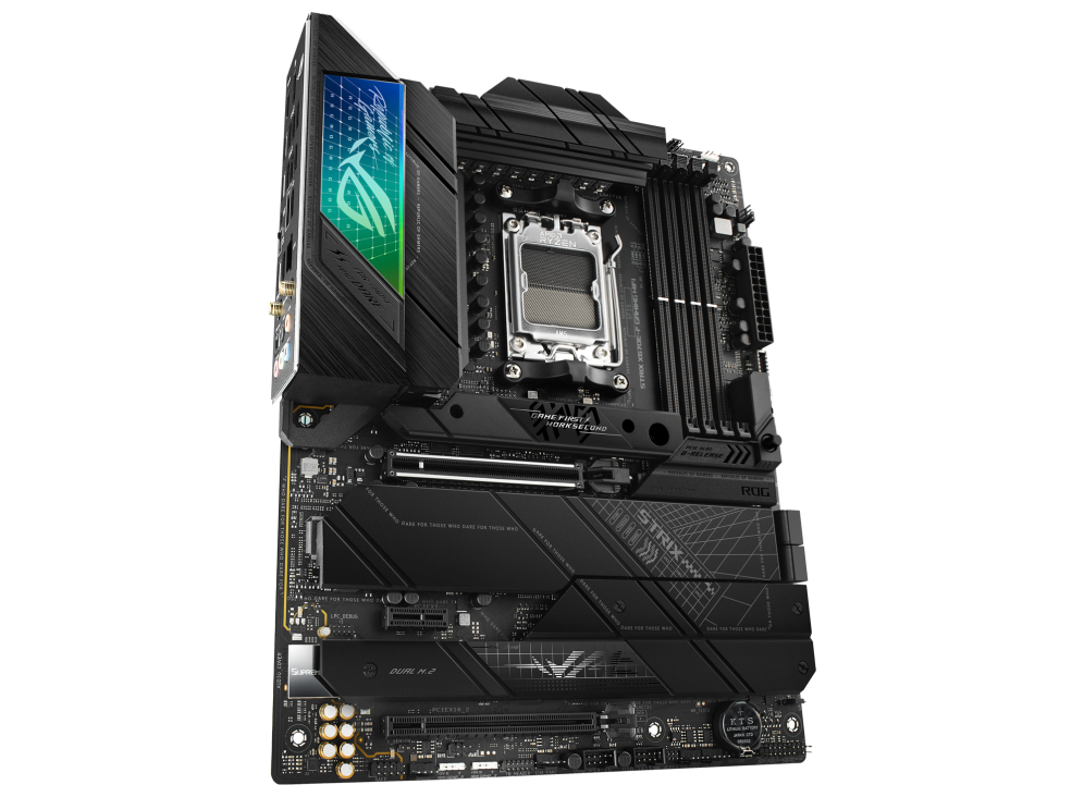 ASUS ROG STRIX X670E-F GAMING WIFI,AMD Socket AM5 for AMD Ryzen™ 7000 Series Desktop Processors, DDR5 6400 MT/s+,PCIe 5.0